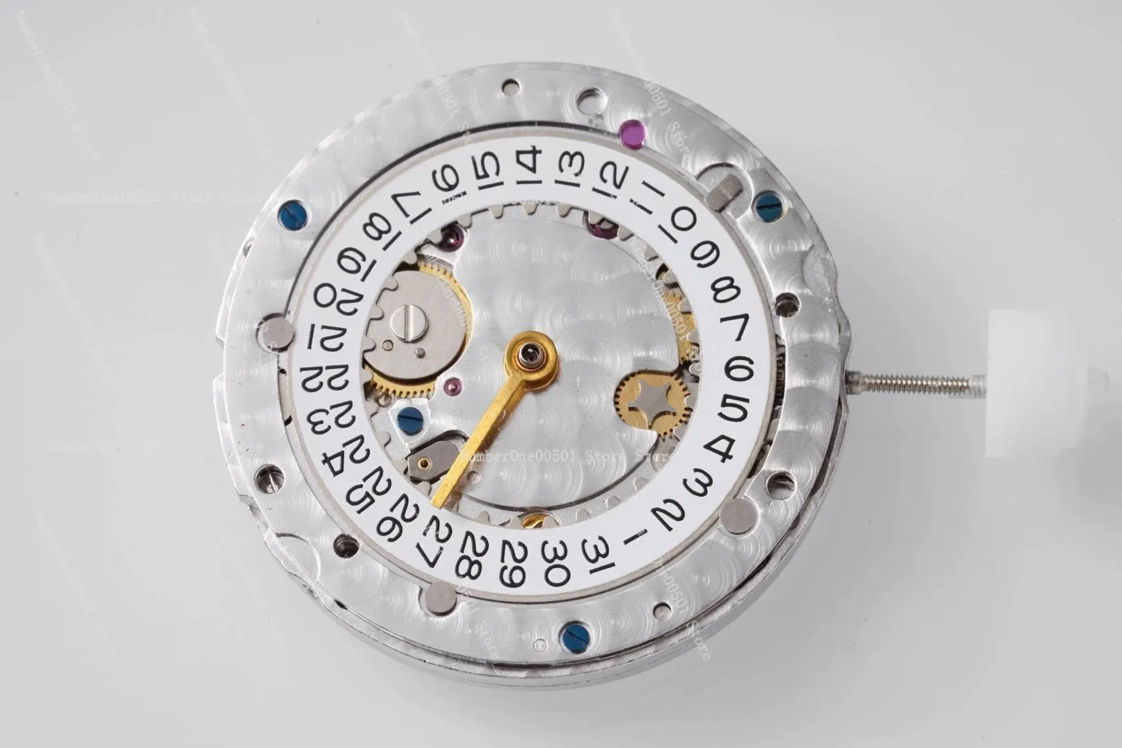 

For 3135 Movement Blue Mechanical Movement Dive Watch Movement Replacement Upgrade