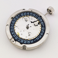 ST2555 Seagull Movement Automatic Mechanical Movement with Black Datewheel Automatic Movement 9 o'clock Second Hands
