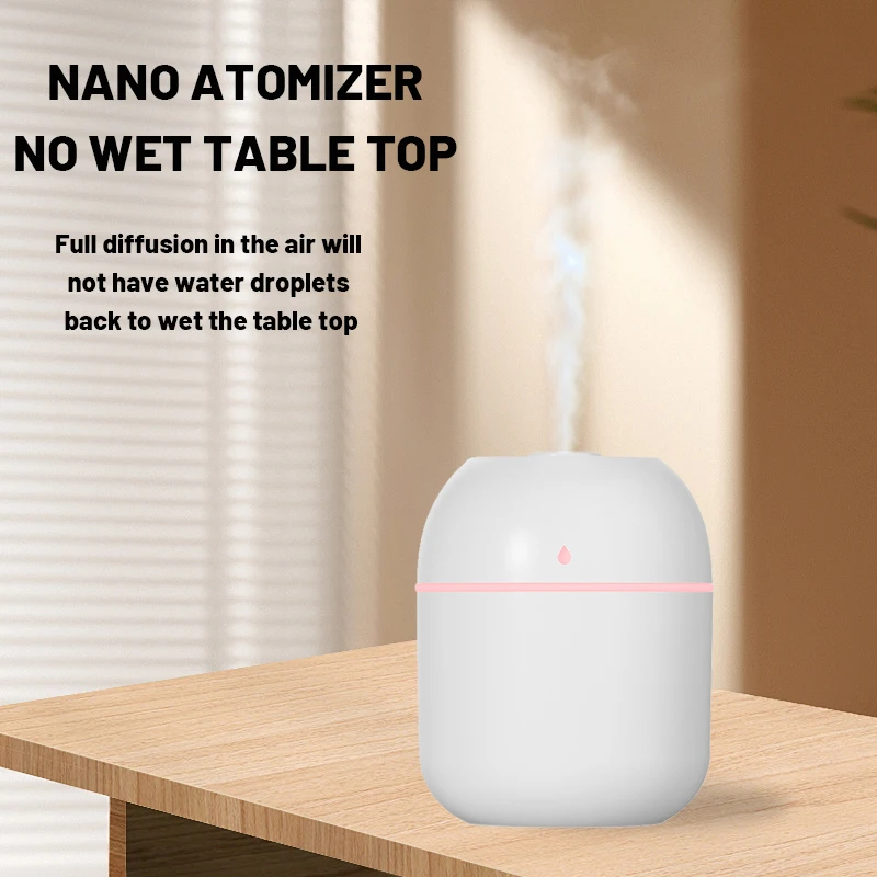 6PCS Convenient humidifier, bedroom desktop air humidifier, purifier, car mounted humidifier