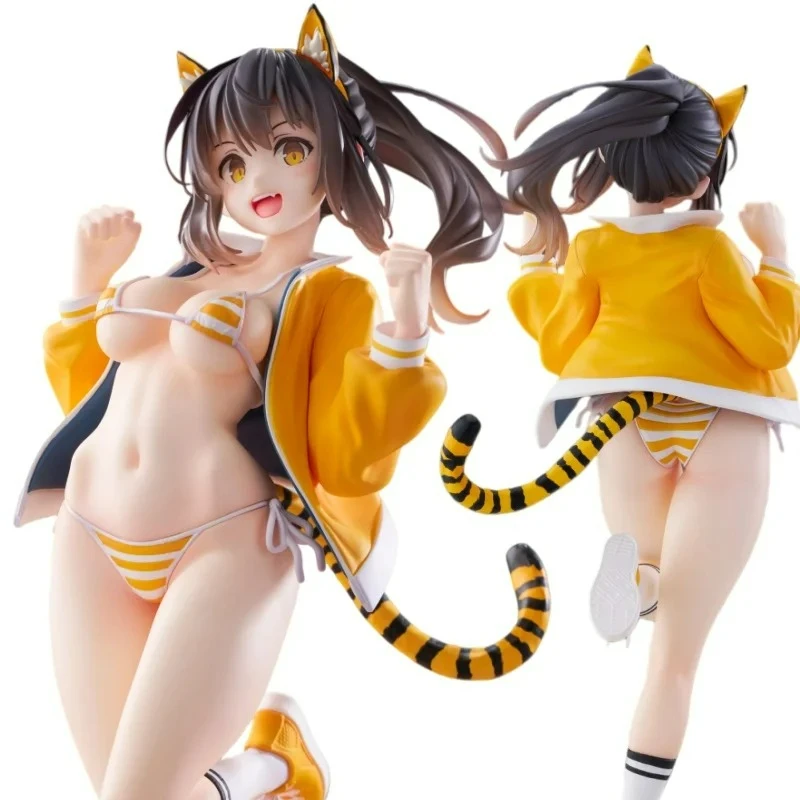 

Коллекционная фигурка Koikoi - Сакура Тигрица: Красивая модель для декора, масштаб 1/6, украшение для рабочего стола, милый подарок