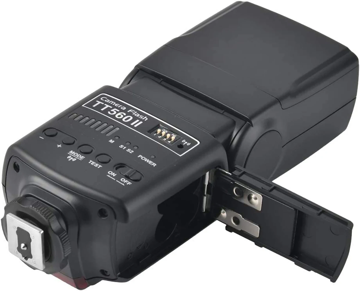 Godox-Flash d'appareil photo sans fil TT560II, lumière Speedlite, compatible avec les appareils photo reflex numériques IL, Nikon, Sony, Olympus, Pentax, Fuji, GN38, 433MHz