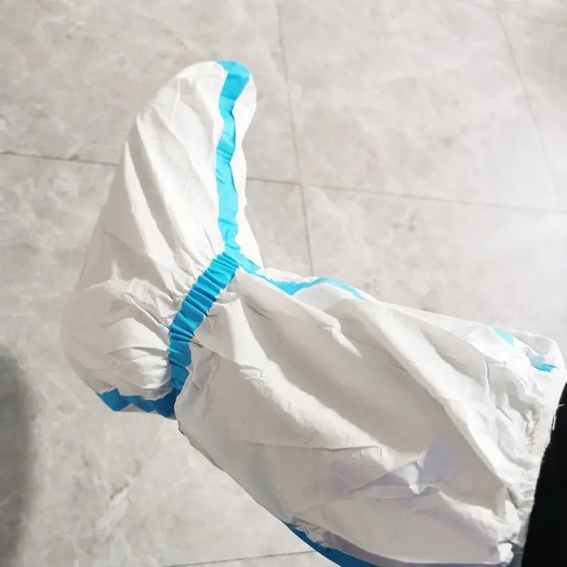 Capa de sapato de segurança de trabalho resistente a óleo descartável protetora