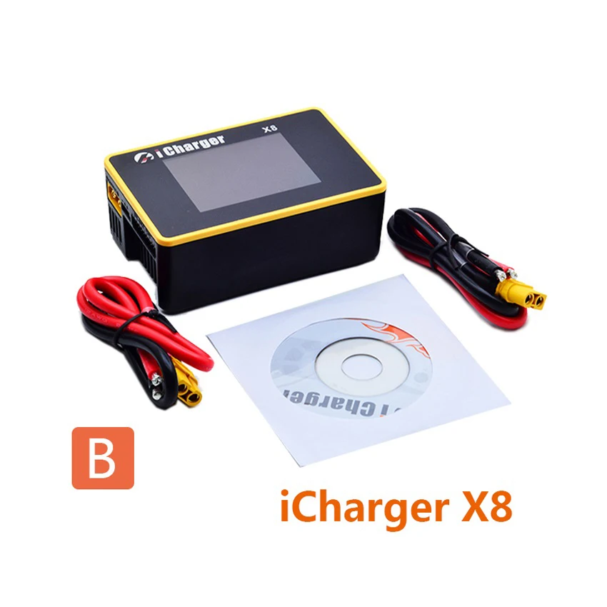 Icharger-インテリジェントバランスバッテリー充電器,LCDスクリーン