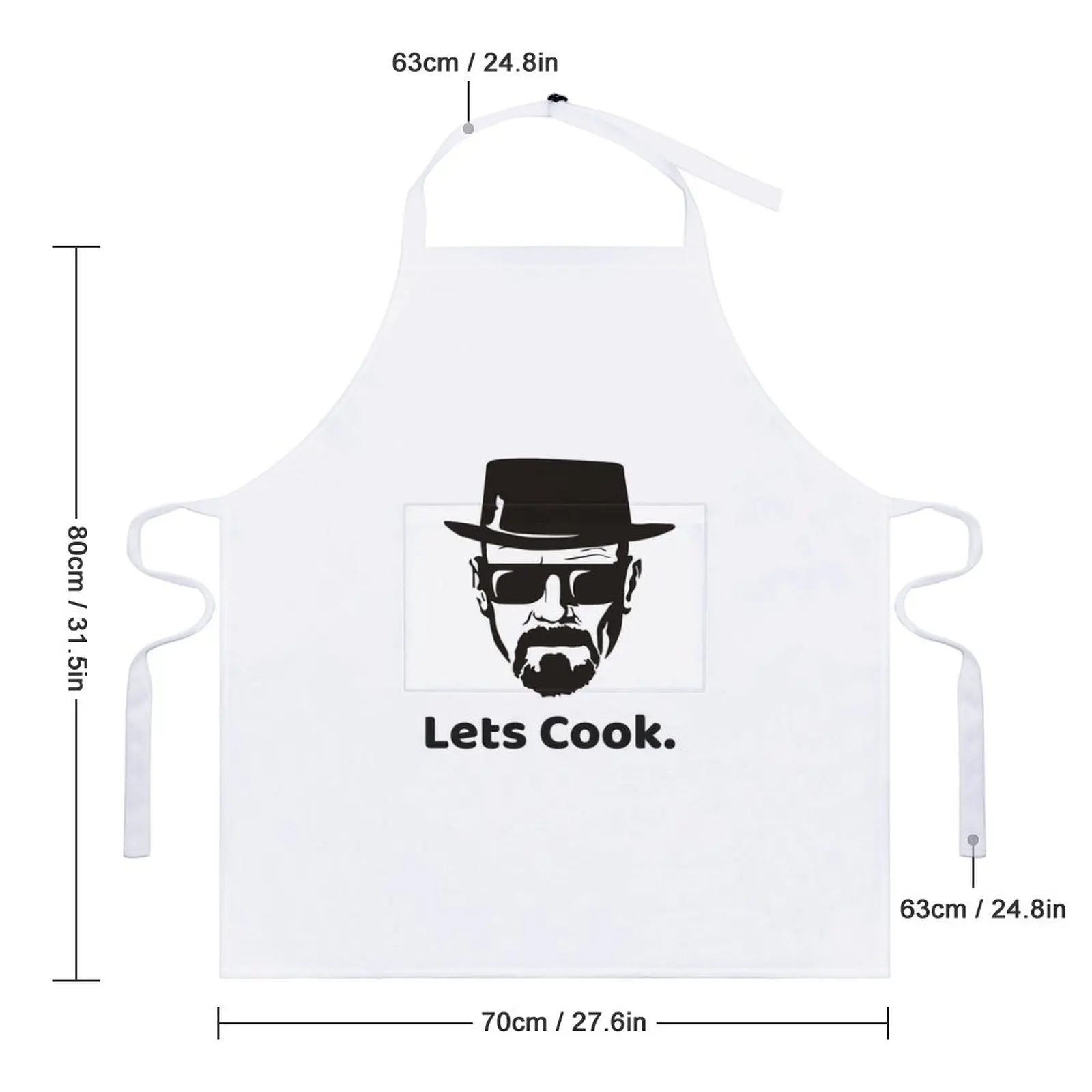 Breaking Bad Heisenberg Apron Kitchen Supplies Idea Goods