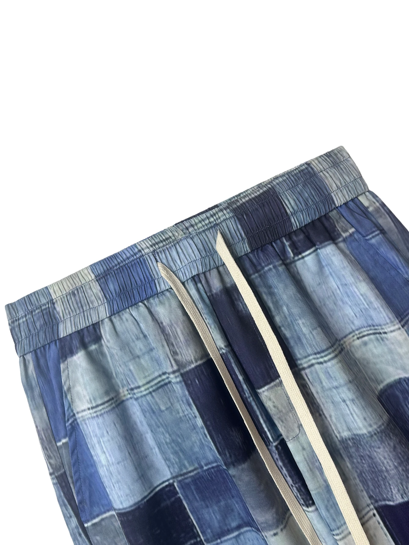 Pantaloncini stampati a quadretti alla moda da uomo, pantaloni da spiaggia casual hawaiani estivi, pantaloni da gioco da spiaggia stampati digitali personalizzati, s