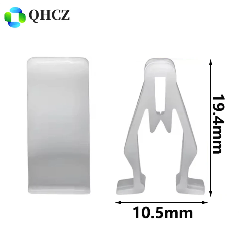 50PCS Nylon Interior Plastic Retainer Trim Fitting Clip 109840800B 1098408-00-B 90666-SDA-A01 for Honda/Tesla 3 Y