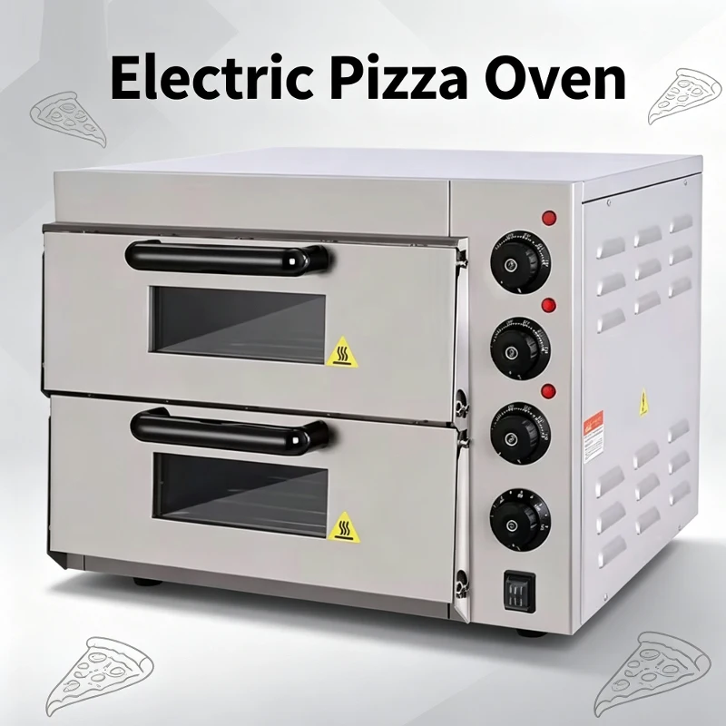 Double Layered Professional Baking Oven Machine With Timed Toaster Household Pancake Dryer