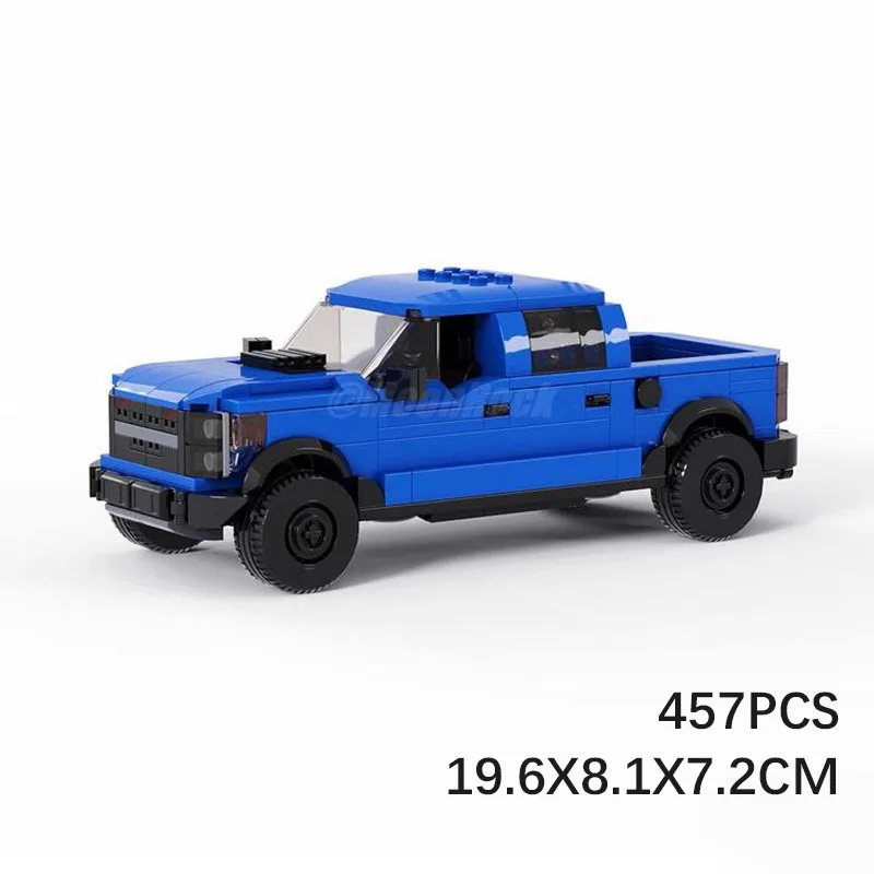 Ford F-150 Raptor car building blocks compatible with LEGOS8 grid car build Puzzle toy car Holiday or birthday gift boys and gir