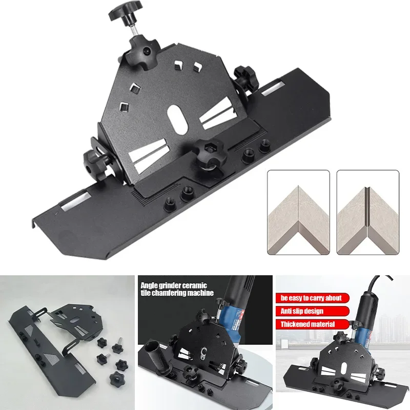 Multi-purpose Angle Grinder Chamfer Bracket For 115/125 Angle Grinder Cutting Grinding Machine Ceramic Tile Chamfering Tool