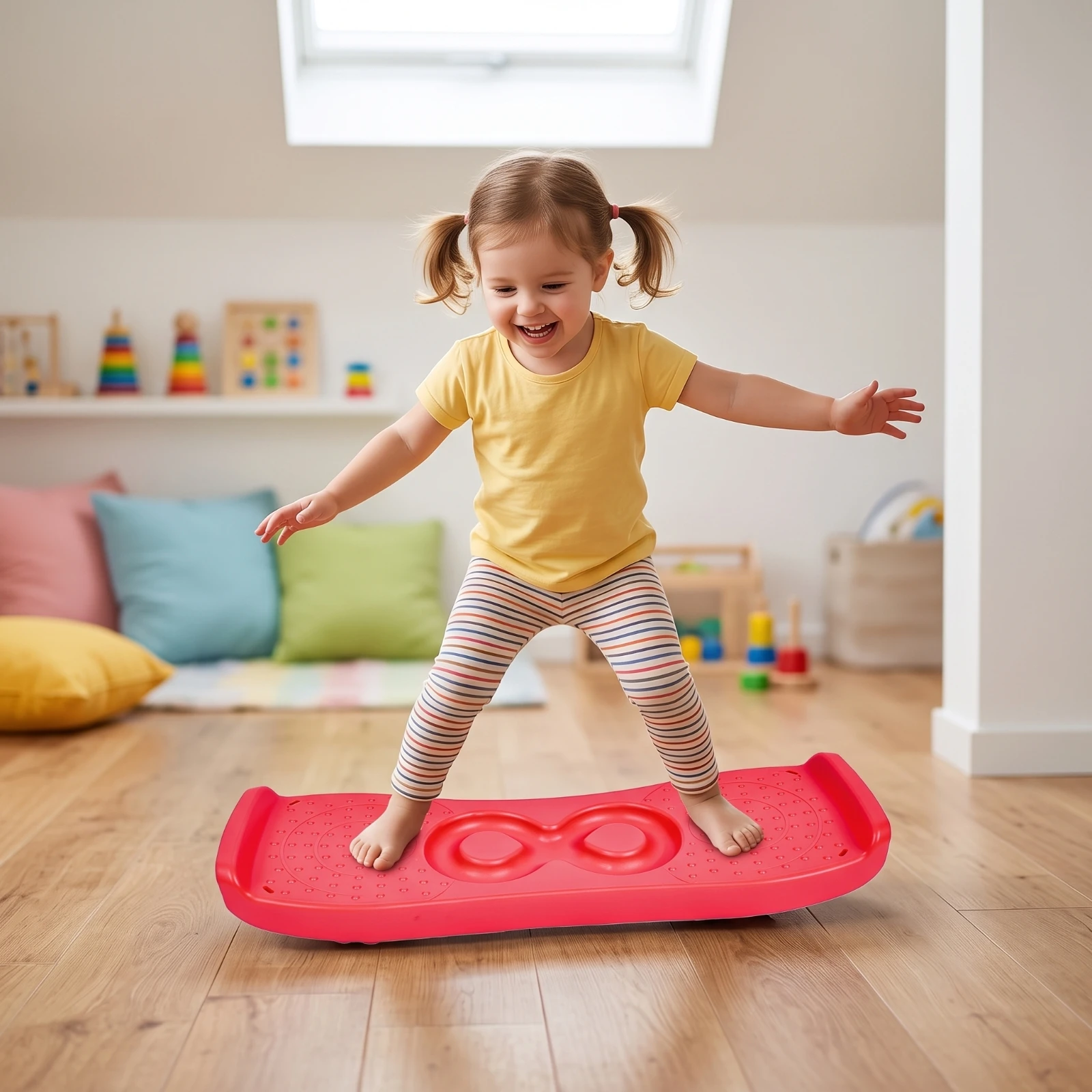 Balance Board Fitness - لوح توازن متحرك غير قابل للانزلاق