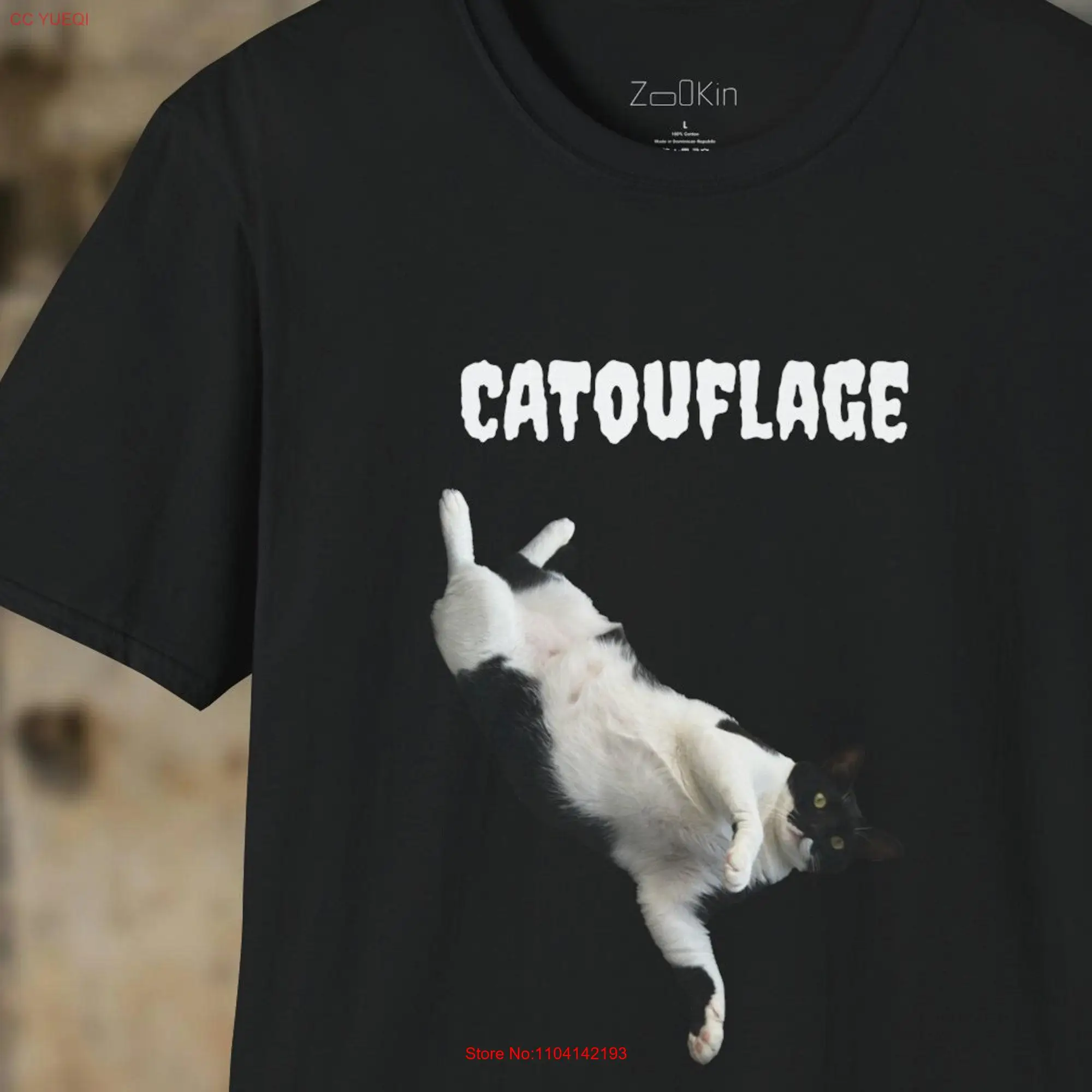 cat cute design CATouflage Softstyle T Shirt SweaT LOVE gift for her him funny birthday long or short sleeves