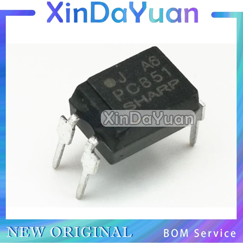 5pcs PC851 PC851XNNSZ0F DIP-4 Optocoupler 851 EL851 LTV851 special offer