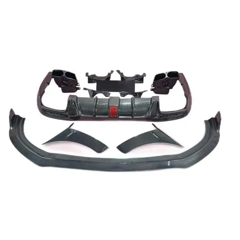 

New Carbon Fiber Bodykit for S Class W222 S63 S65 Front Lip Rear Lip and Tail Throat