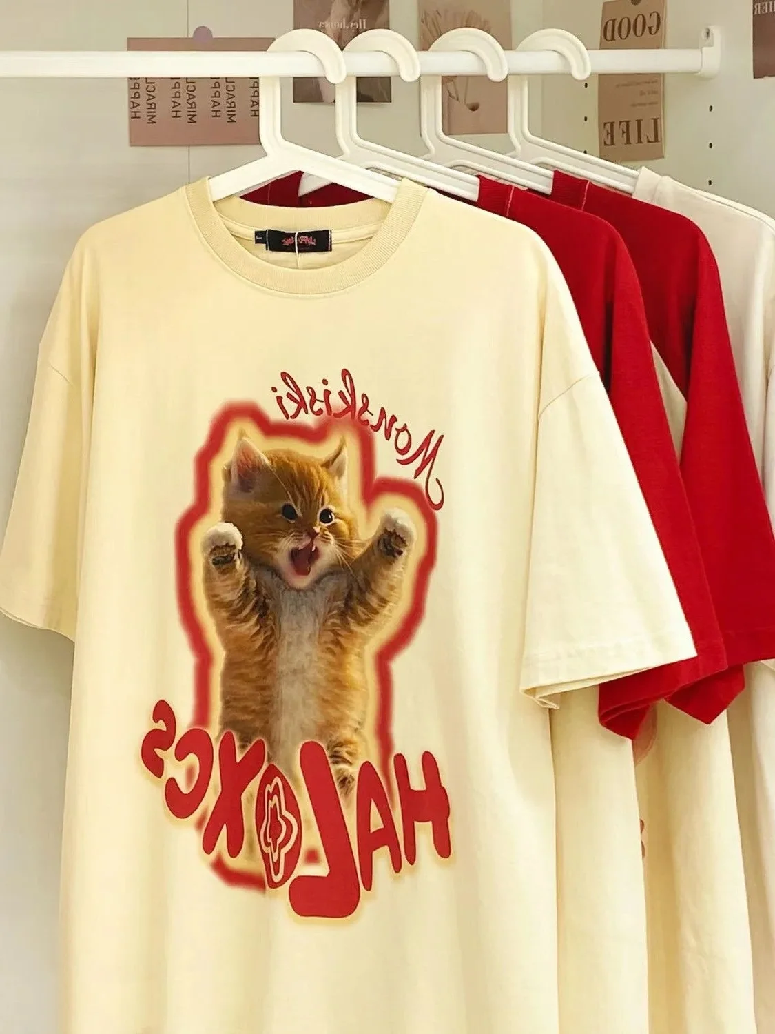 

plus Size 300 Pou Summer Cartoon Print Anti-Aging ort Sve Loose Casual round Ne f Sve T-irt Women