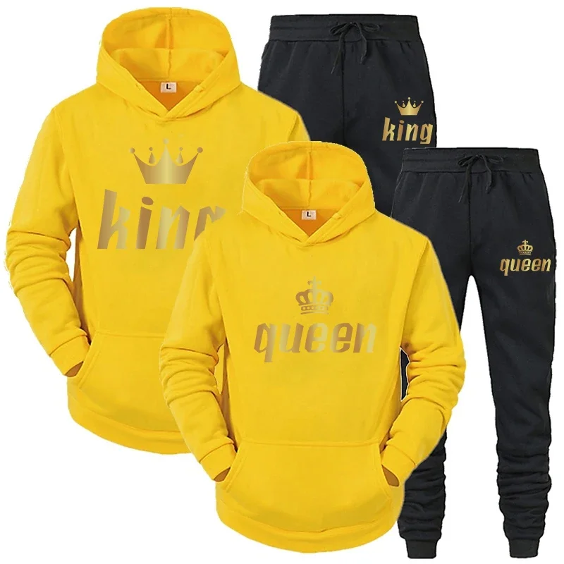 Männer und Frauen Modetrend Paar Hoodies Langarm druck Paar Kapuzen pullover Paar Outdoor-Sweatshirts