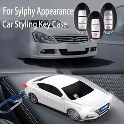 For Sylphy Appearance for Nissan Versa Altima Rogue Armada Sentra for Infiniti FX35 QX60 Smart Remote Car Key Case Cover Fob Bag