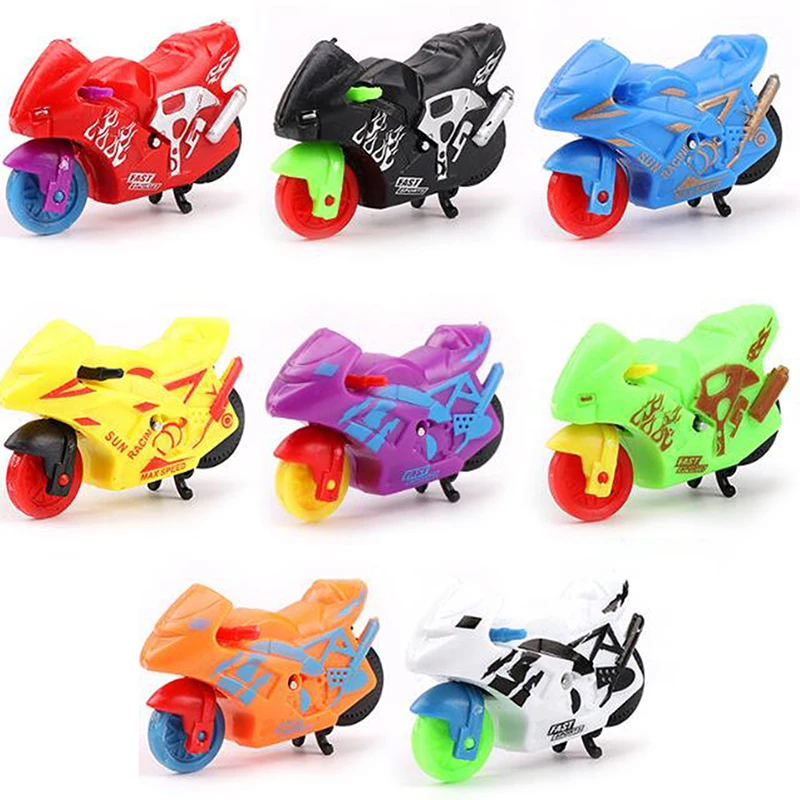 

1PCS Mini Moto Car Voitur Inertial Boy Interesting Toy High-Speed Pull Back Children Birthday Gift Model Fun Cute