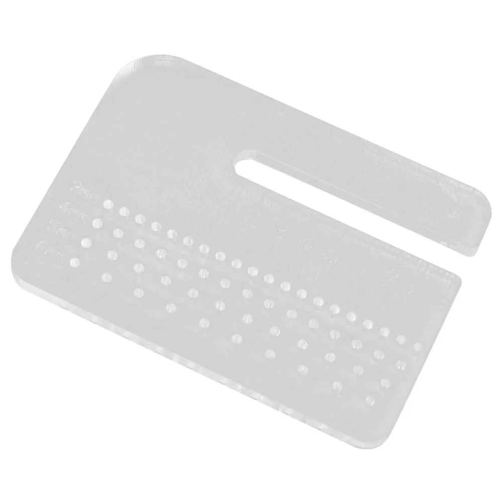 

Large Acrylic Hole Punch Plate Handmade Craft Tool Durable Diy Stitching Puncherbelt Puncher Craft Tools Fabric