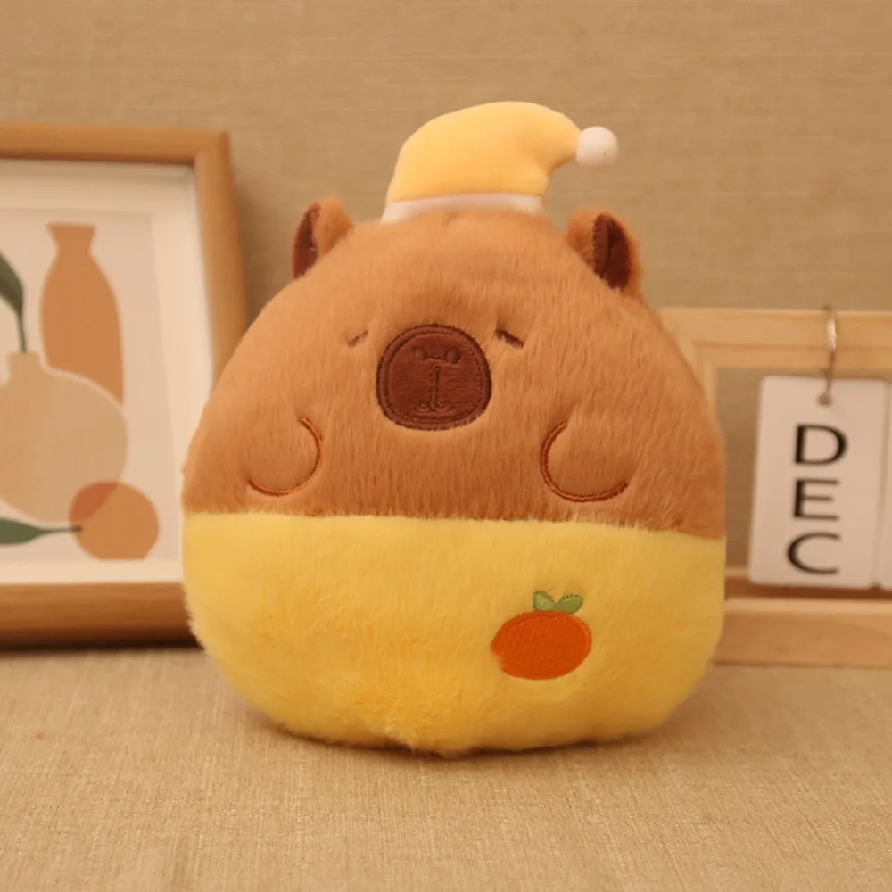 Kawaii Dress Up Capybara Peluche Bambola Pigiama Cartoon Capybara Peluche Fluffy Soft Capibara Fluffy Doll Regalo di compleanno