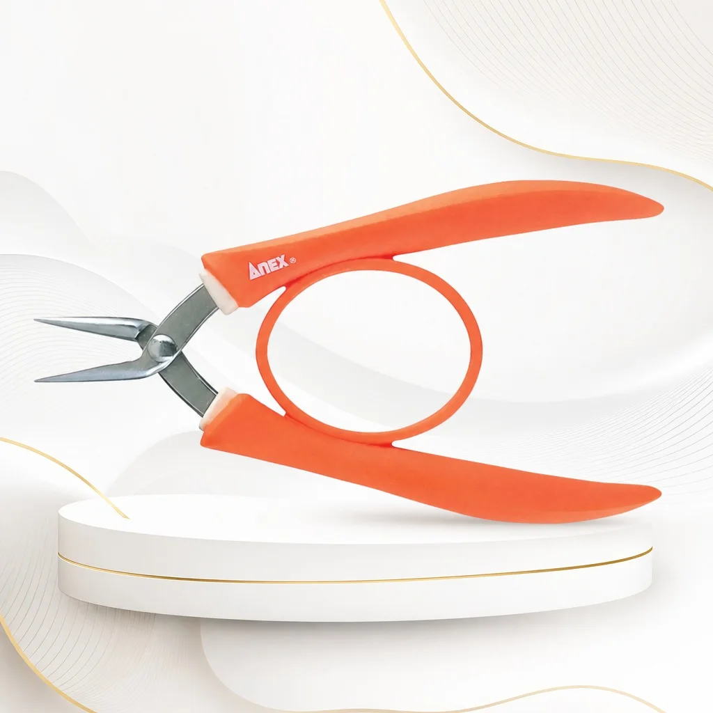 Japan ANEX Stainless Steel Pliers Rubber Grip 251 252 253 Jewelry DIY Hand Tool view 3