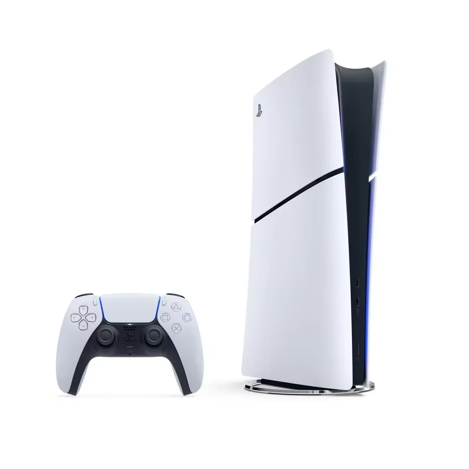 Versión UE Consola digital Sony PlayStation 5 Slim (825 GB) Grupo de modelos: Slim SSD de velocidad ultraalta Ray Tracing 4K TV Gaming Videojuego PS5 Slim 3