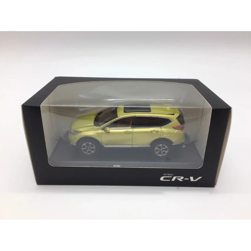 Diecast 1:43 Scale CRV SUV 2017 Alloy Plastic Car Model Finished Product Simulation Toy Collection Gift Static Model Display