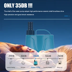 Taucherheiser Wasserpumpe, Wasserkreislauf und Fischtank, Saughintergrund, 220V-240 V 12 Hauptverkaufssaugwasser - №11