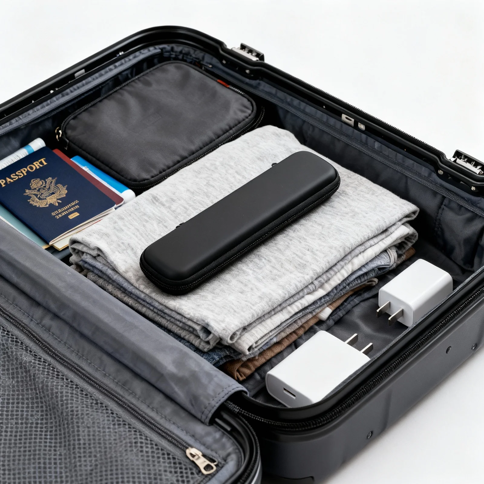 

Electric Toothbrush Case Durable Portable Travel Holder For Toothbrush Toothpaste Storage Container Waterproof Dustproof