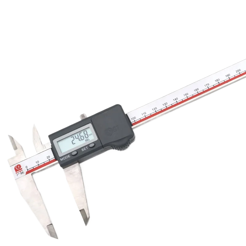 IP67 مقاوم للماء والزيت/الغبار فرجار رنيه رقمي من الفولاذ المقاوم للصدأ نطاق إلكتروني دقيق 0.01 مم