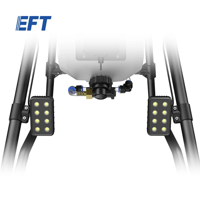 New Release EFT 80w High Brightness Drone Spotlight 30mm/2pcs for EFT Z30 Z50 Agricultural Drone Sprayer Night Flight Assistant