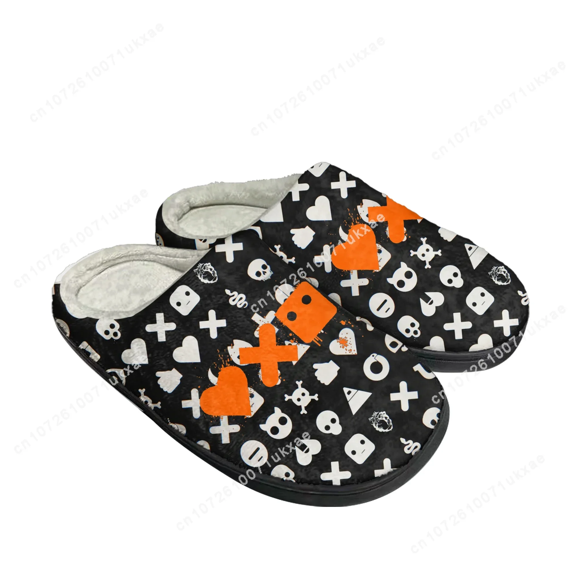Love Death Robots Home Cotton Slippers Mens Womens Plush Bedroom Casual Keep Warm Shoes Thermal Indoor Slipper Customized Shoe