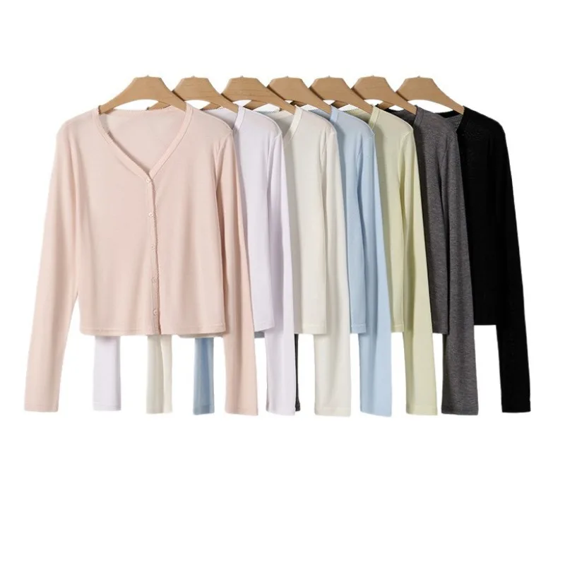 Korean Version Cardigan Sunscreen Clothing Women's Summer New Thin Breathable Loose Sunscreen Clothing Women's Jacket