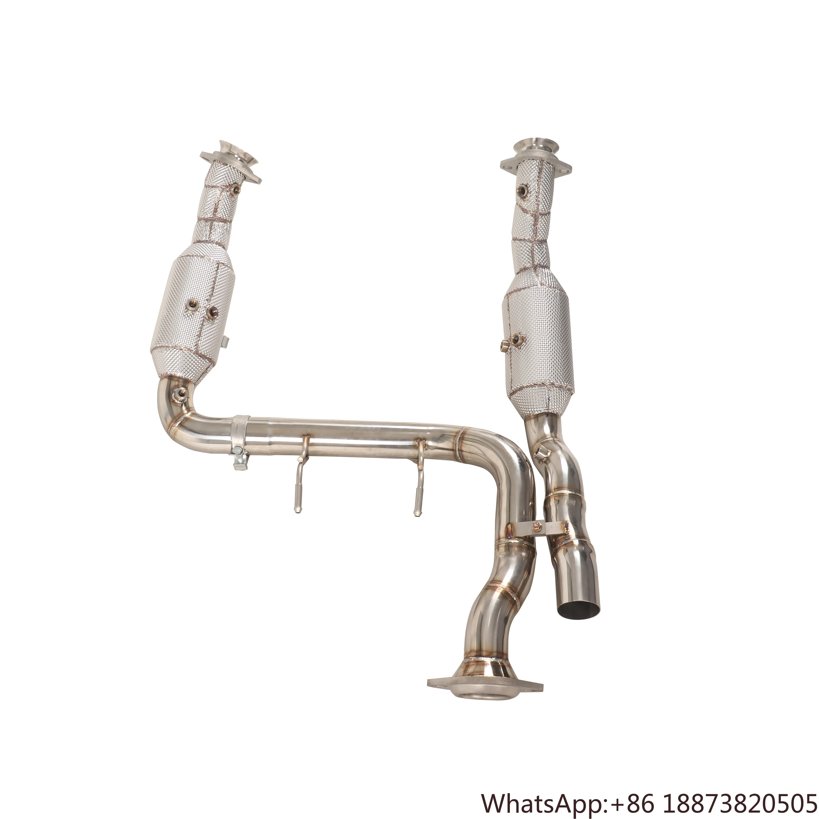 

High Flow Downpipe Exhaust for Ford Raptor F150 3.5TT Catalytic Converter Accessories Exhaust System