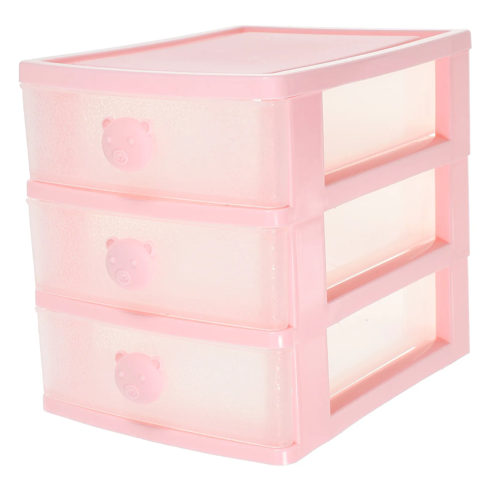 Desk Organizer Drawer Type Multi-Layer Plastic Storage Box Desktop Organizer Large Capacity Stationery Storage