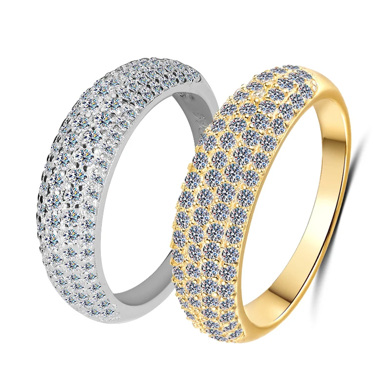 

Широкое кольцо Super Flash с муассанитом, сертификат прошел испытание на бриллианты, серебро S925, женские свадебные украшения, подарок премиум-класса