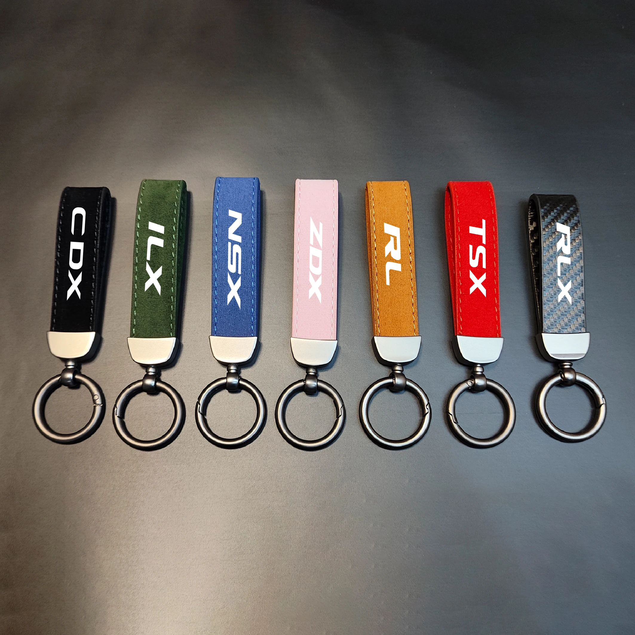 

Car KeyChain Apply For Acura MDX RDX TSX TL ILX TLX NSX RL CDX ZDX TLXL RLX Portable Fashion Keyring Decor Auto Accessories