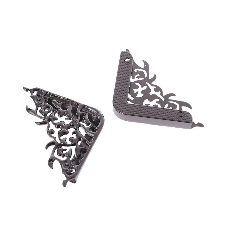 M6CC Metal Bags Handbags Clip Edges Hollow Fixed Decorative Buckle DIY Hardware Accessories