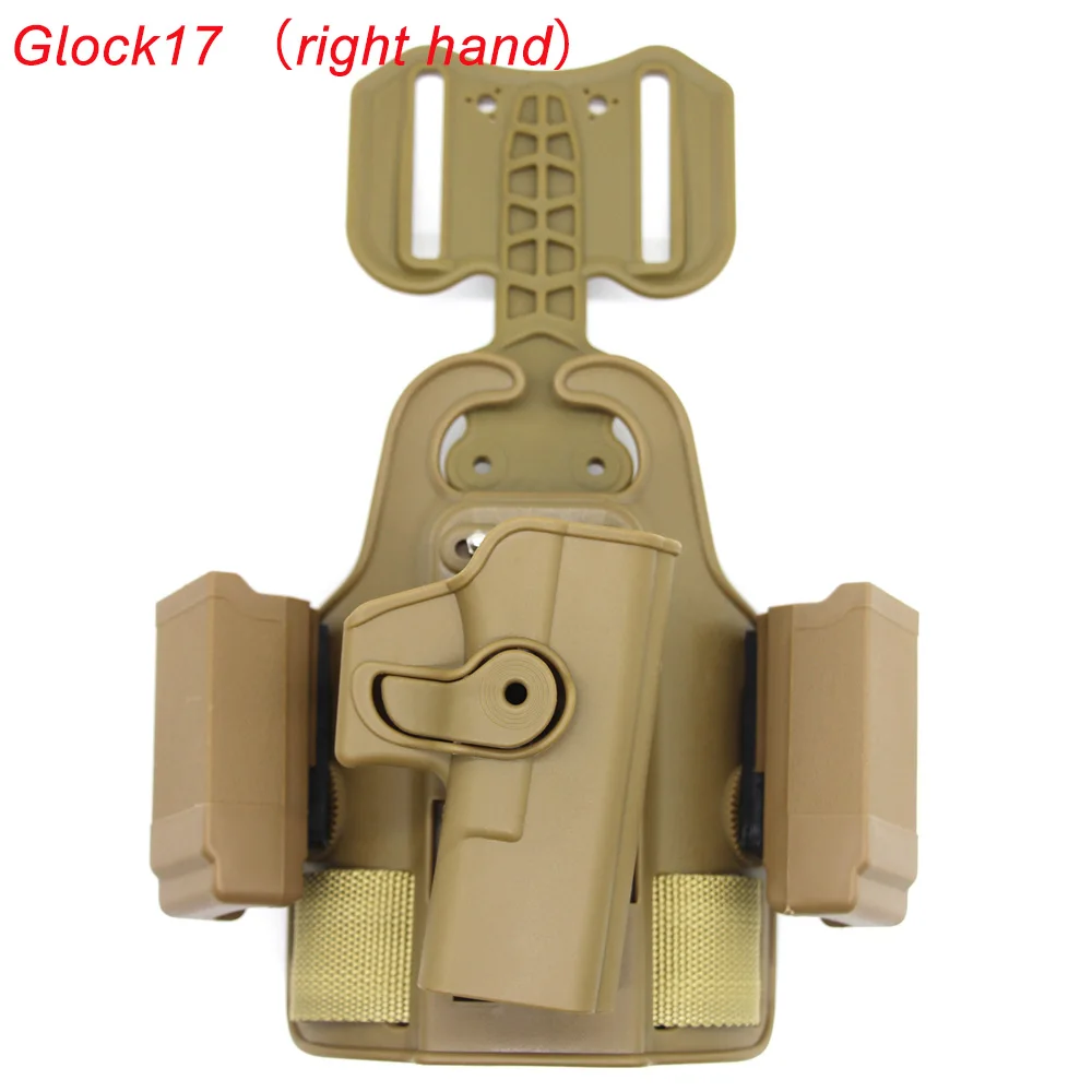 Funda táctica para cargador de pierna izquierda/derecha para Glock - imagen 2