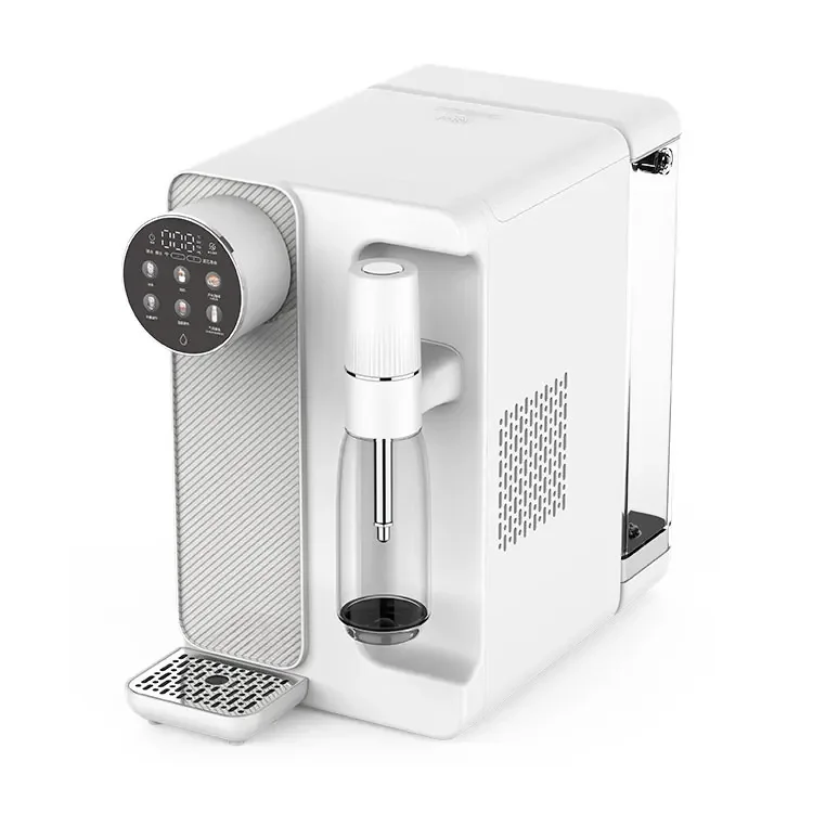 RO Reverse Osmosis Water Dispenser, Portable Instant Hot and Cold Ice Soda Water Maker Machine