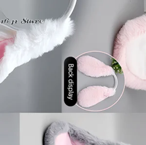 

1pc Cute Bunny Ears Headband Plush Rabbit Hair Hoop Headwear Cosplay Costume Hair Accessories For Adults Party