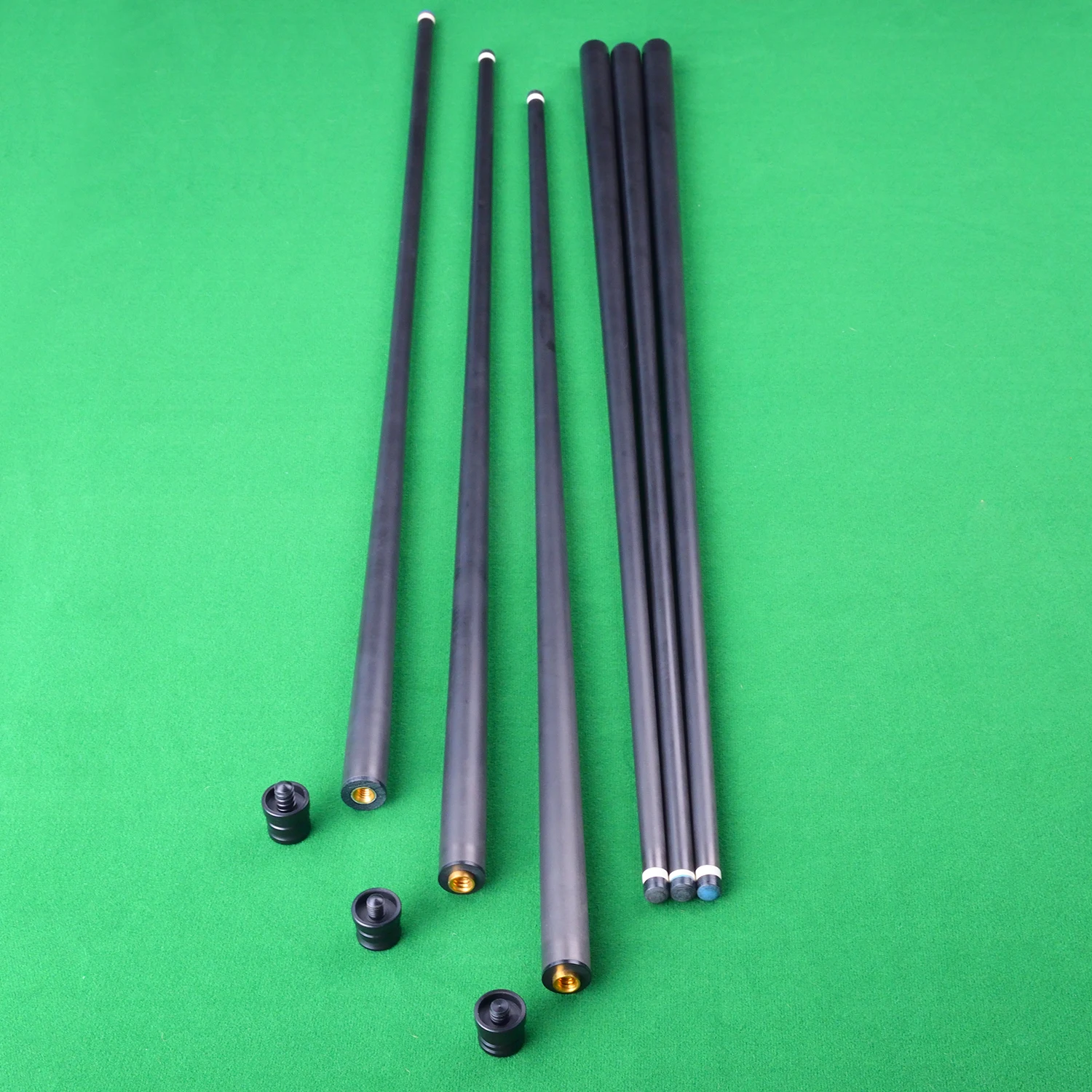 Sw Factory Direct Wholesale Custom Carbon Fiber Jump Break Cues Pool Cue Shafts Snooker Billiard Equipment