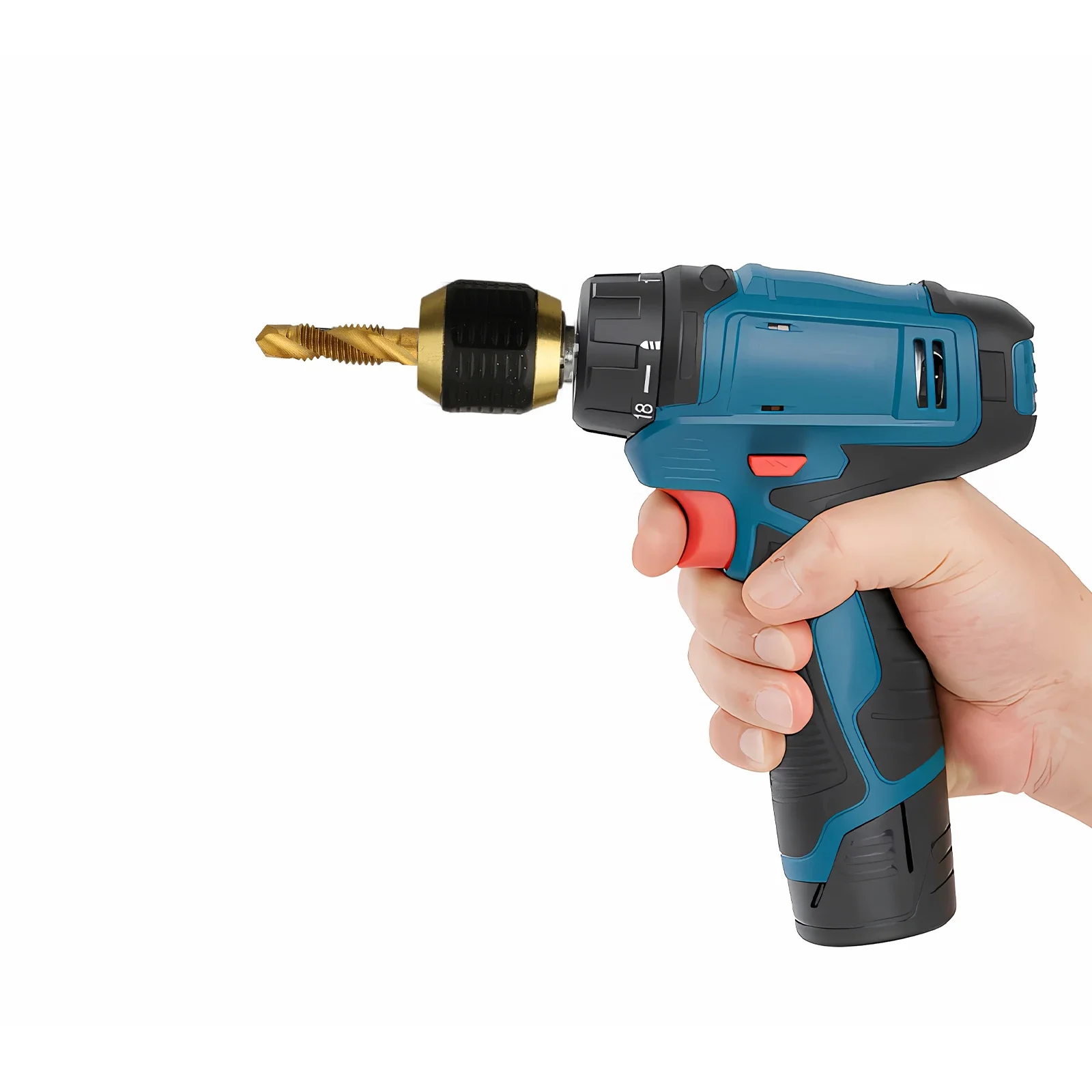 ハンドドリル用六角シャンクタップ-hss-4341-素材-六角ハンドル-電動工具アクセサリー-スパイラル溝デザイン