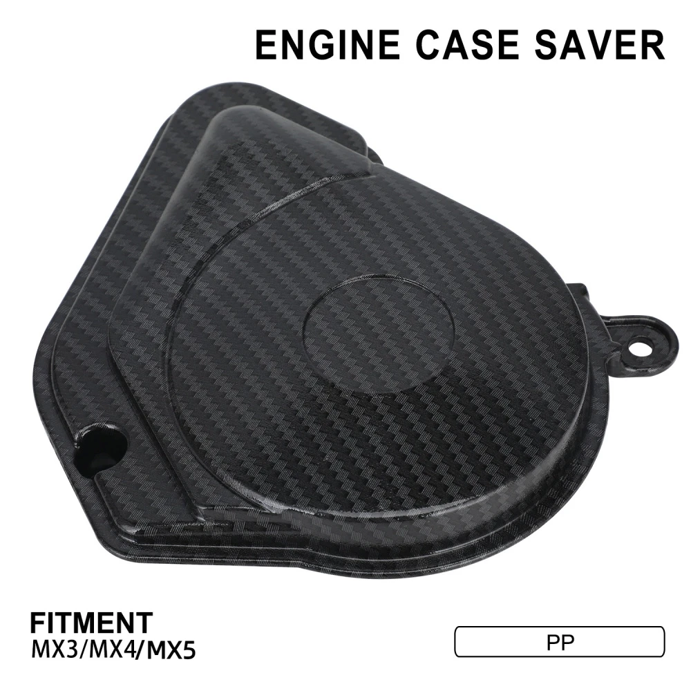 

Motorcycle Accessories Carbon Fiber Magneto Cover Pump Engine Clutch Guard Side Cover For TALARIA MX3 MX4 MX5 Dirt Pit Bike