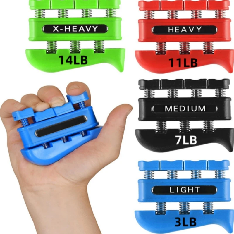 

Portable Finger Strengthener Finger Exerciser for Forearm Hand Strengthener Hand Grip Workout Equipment Musician Rock Climbing