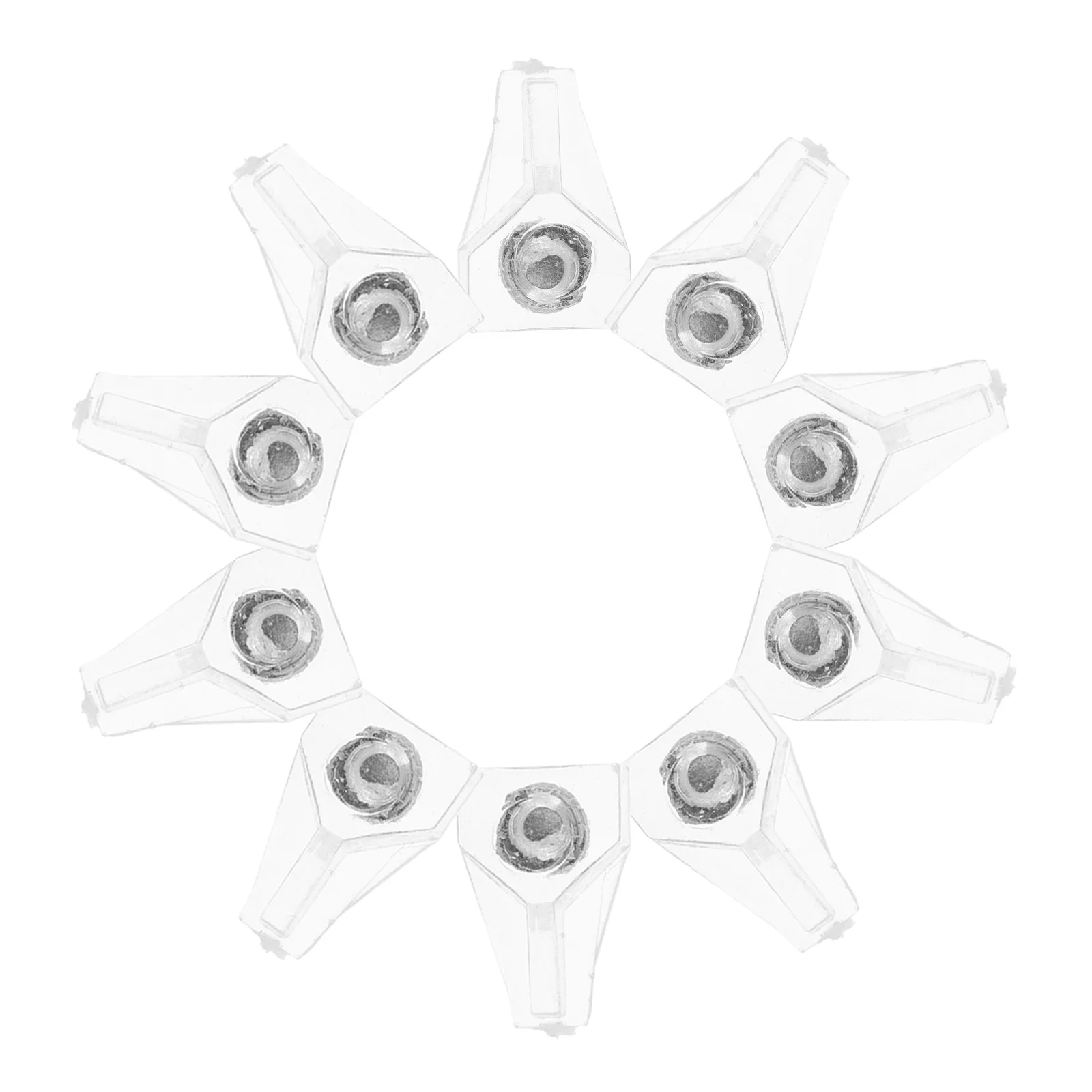 

500pcs Clear Plastic Shelf Support Pegs Transparent Holder Pins Replacement For Furniture Cabinet Bookcase Durable Kitchen