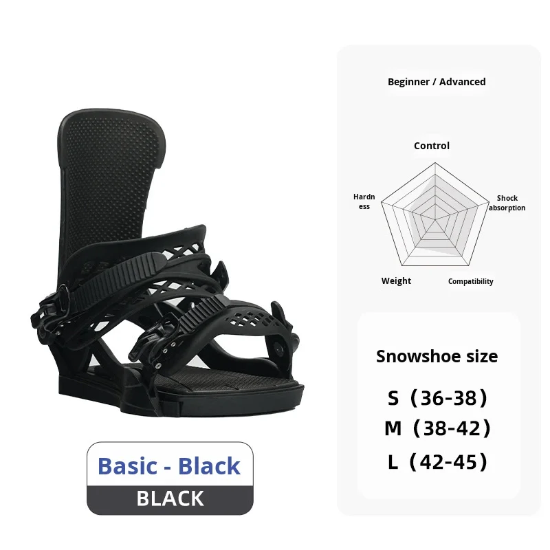 Unübertroffener, präziser und vollständiger, vielseitiger, spritzgegossener Snowboardhalter