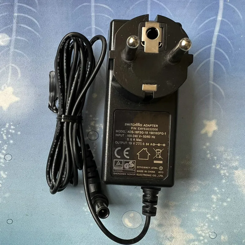 Новый оригинальный адаптер переменного тока 19 в 0.84A для LG 19M38A 19M38D 19M3 8H IPS монитор зарядное устройство