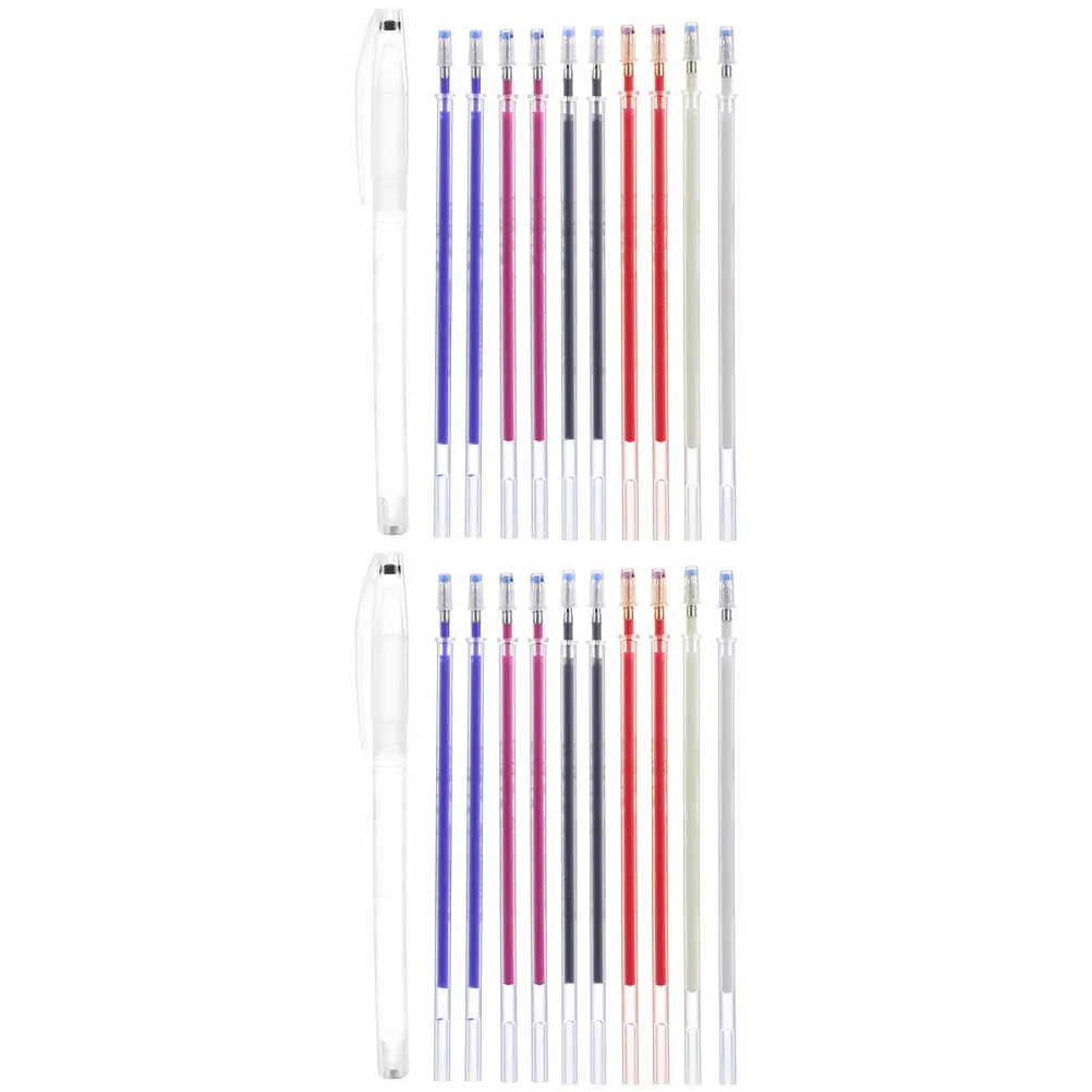 2 مجموعات تختفي علامات أنماط معقدة الإبداعية دليل علامة مؤقتة خط الأقمشة قلم تحديد الأقمشة قلم تحديد #6