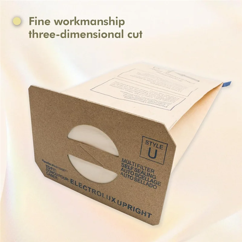 A76G-真空バッグ マイクロフィルター 24個パック エレクトロラックス直立型U&エアース用交換用 ディスカバリー用