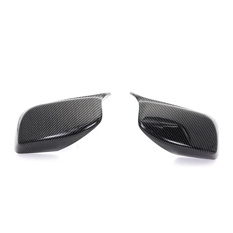 

2ps Carbon Fiber Look Black Rearview Side Mirror cover Caps for BMW 5 Series E60 E61 E63 E64 2004-2008 520i 525i 528i 528xi 530i